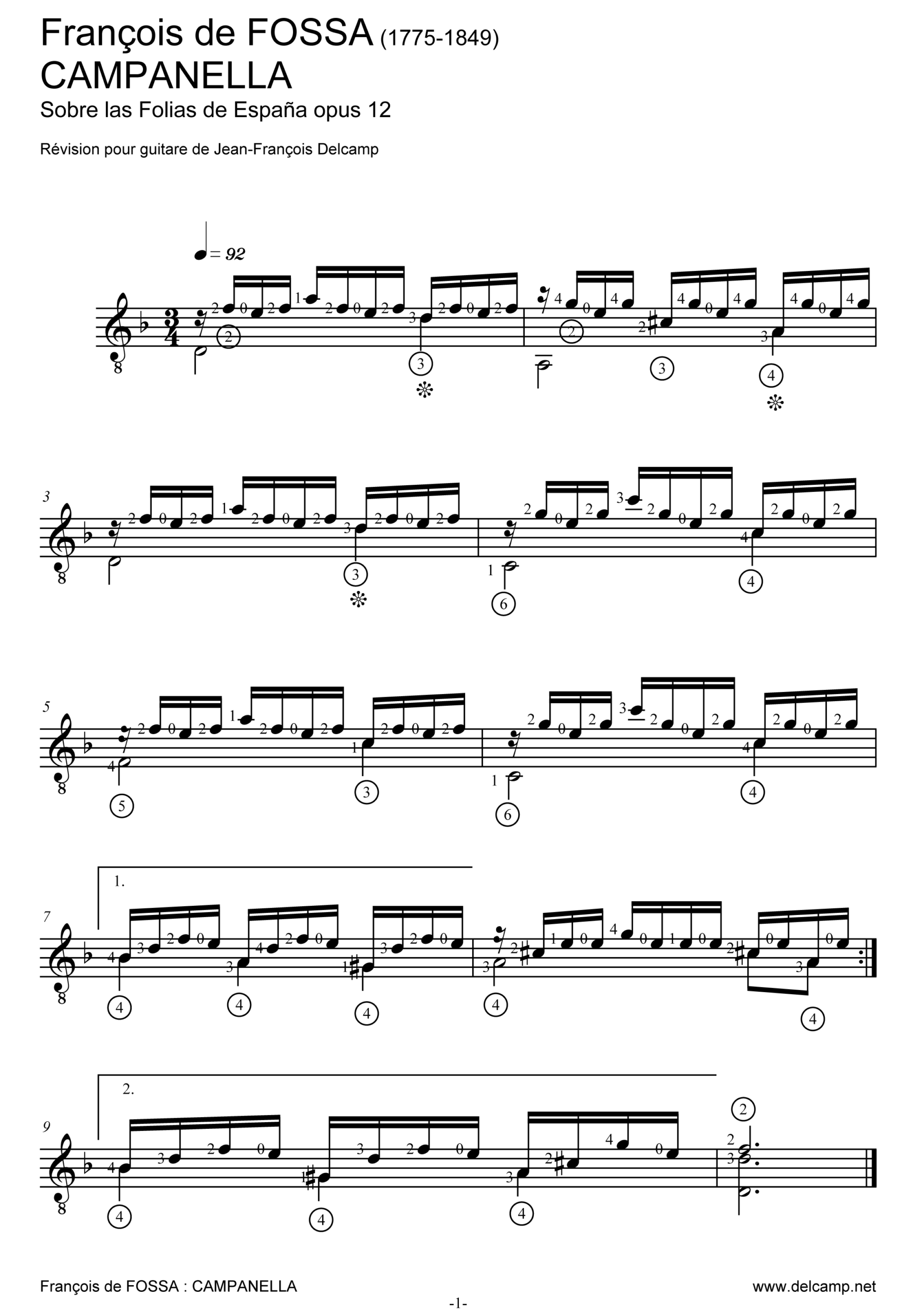 Losy. Jan Antonín - Livre de tablature de guitare baroque (Facsimile  Tablature) -  Classical Guitar Sheet Music.