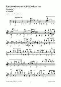 Tomaso Giovanni Albinoni - Adagio